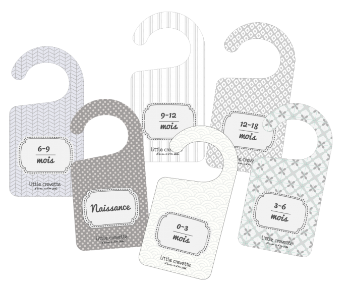 Garneck 20 Pièces Diviseurs Ronds Pour Cintres Épais