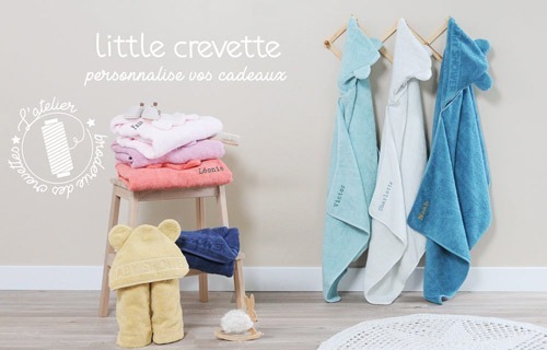 broderie cape de bain