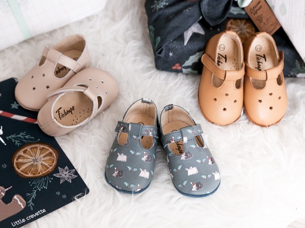 chaussures bébé noël