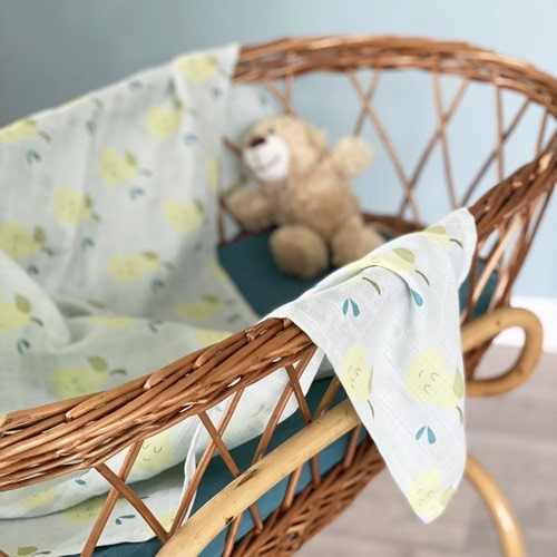 maxi-lange imprimé poires