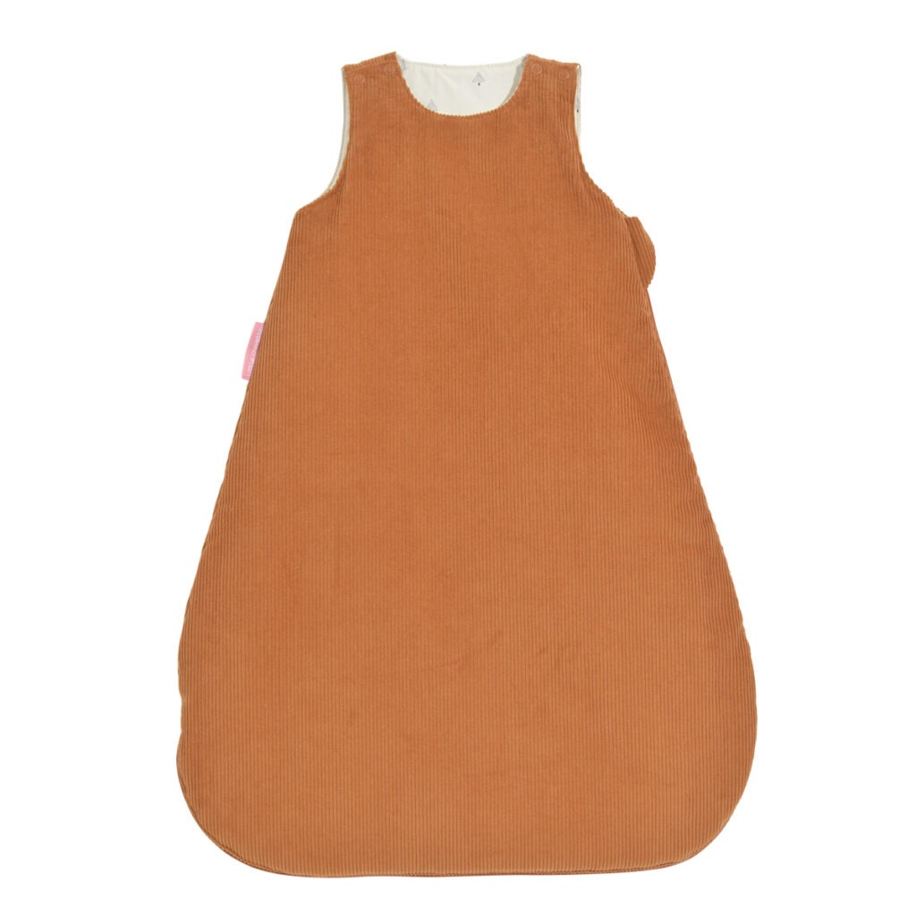 gigoteuse hiver en velours caramel Louison TOG 3