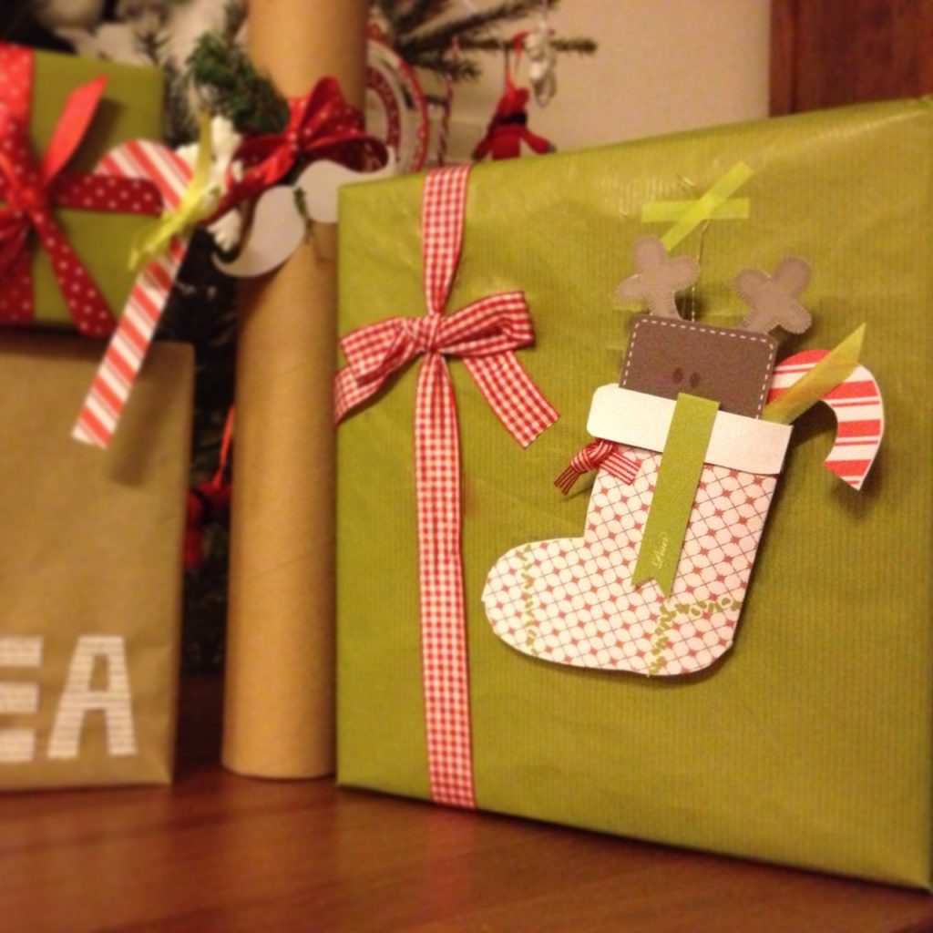 étiquettes pour cadeaux de Noël à imprimer soi-même