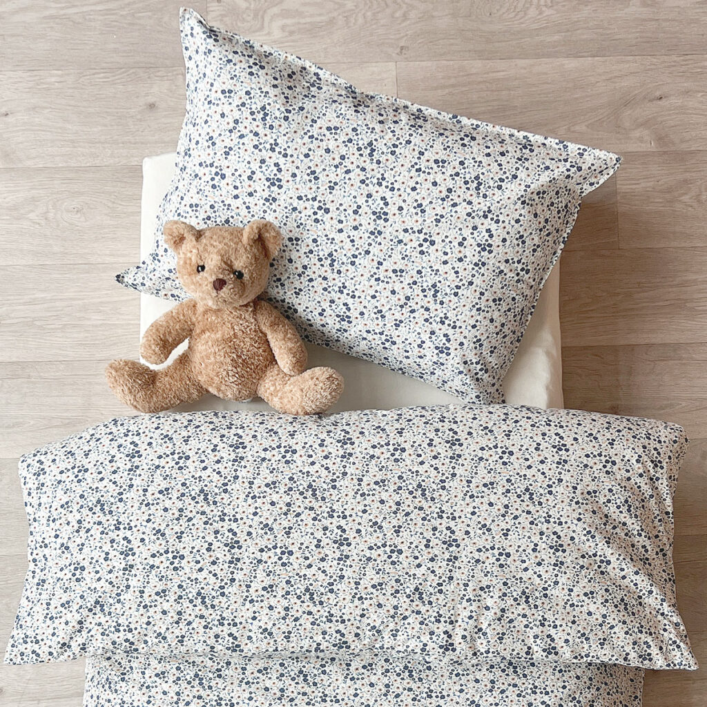 parure de housse de couette pour lit bébé 60x120 ou 70x140