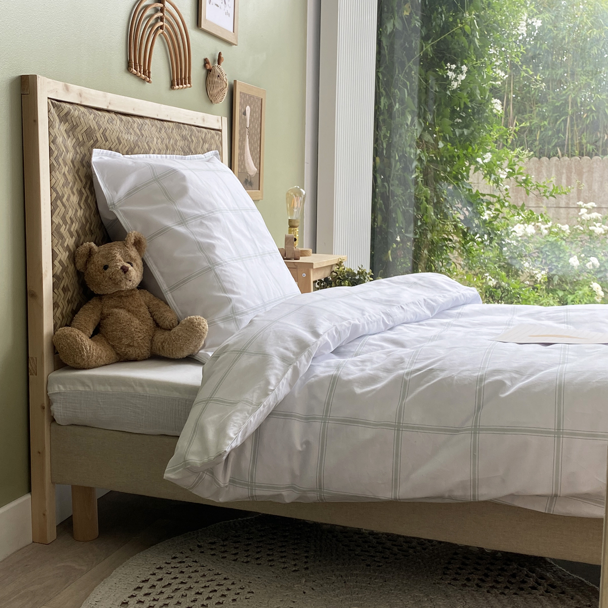 parure enfant housse de couette et taie 140x200 cm