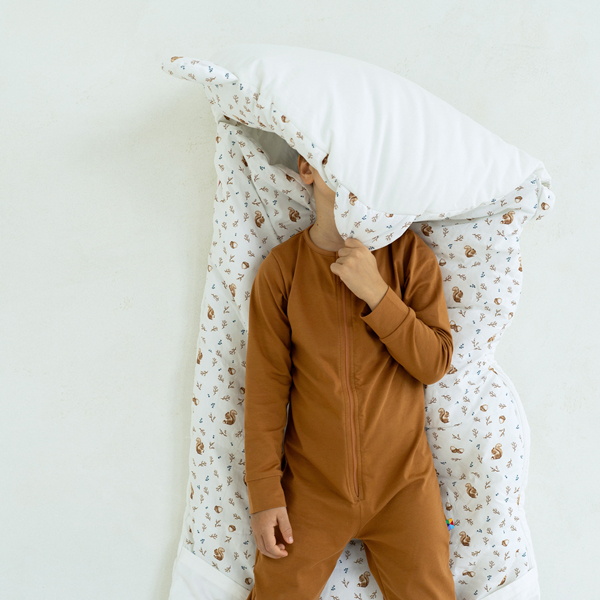 sac de couchage avec oreiller intégré pour enfant 3 à 6 ans