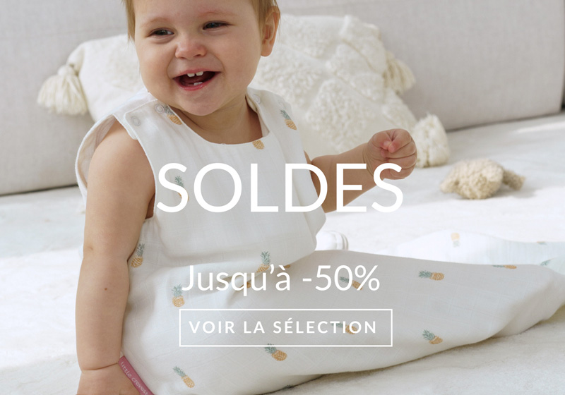 soldes linge bébé