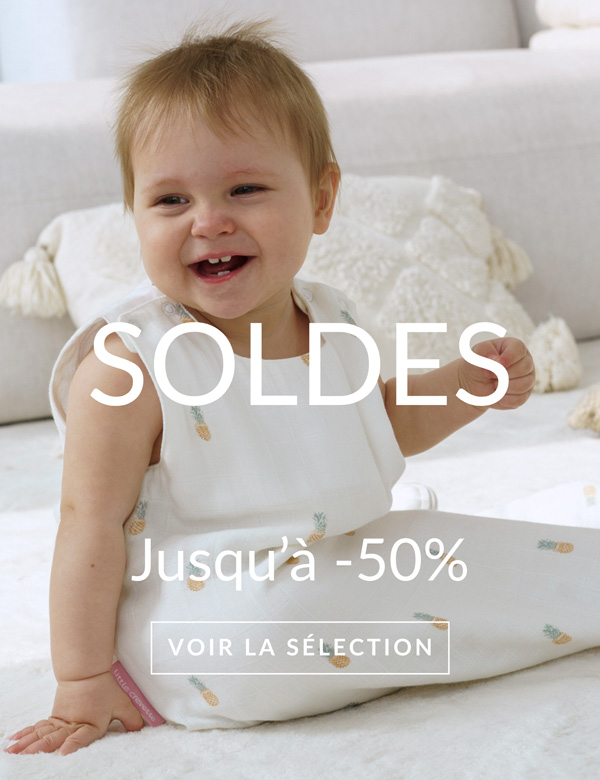 soldes linge bébé